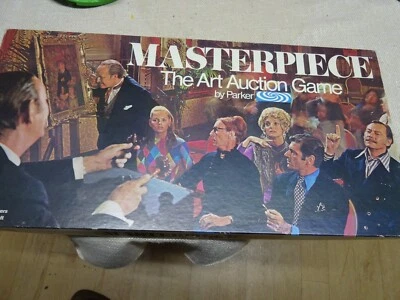 £44 • Buy Vintage Masterpiece Board Game By Parker Dated 1970
