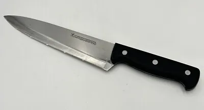 Vtg JA Henckels International Eversharp Pro Chefs Knife 8  Serrated Stainless • $19.99