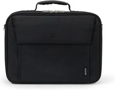 Dicota Eco Multi Base 13-14.1  Laptop Briefcase Bag Black D31323 • £24.94