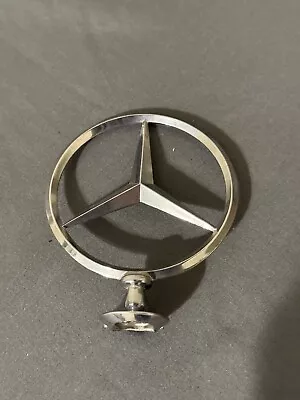 Mercedes Benz Vintage Hood Ornament Star Logo Chrome Finish 3  • $17