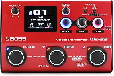 Boss VE-22 Vocal Effects And Looper Pedal • $349.99