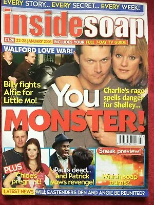 INSIDE SOAP Mag 22/01/2005 BILL WARD Samia Ghadie Marisa Warrington Amy Nuttall  • £14.99