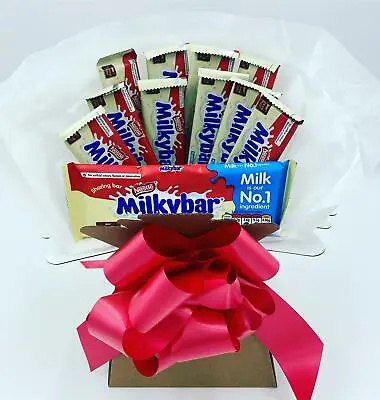 £12.99 • Buy Milky Bar Nestle Chocolate Bouquet Explosion Hamper Any Occasion Perfect Gift