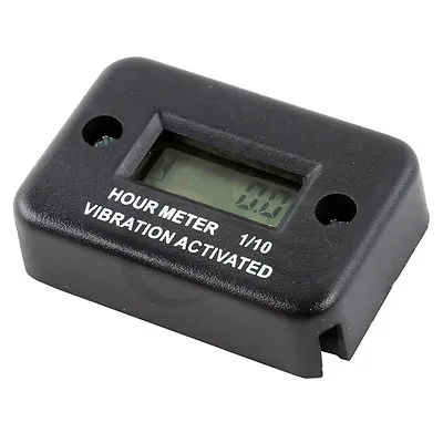 Motorcycle Vibration Activated Hour Meter For ATV Snowmobile Boat Mower US • $11.95