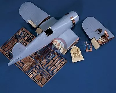 Verlinden 1/48 Vought F4U-4 Corsair Super Detail Set (for Hasegawa Kit J9) 729 • $42.46