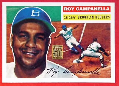 2001 Topps Roy Campanella Reprint #2 (1956 #101) Through The Years (Dodgers) • $1.95