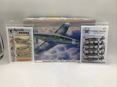 1/32 Hasegawa #08148 Messerschmitt Bf109G-4 ‘Regia Aeronautica’ (w/ Extras) CJ • $12