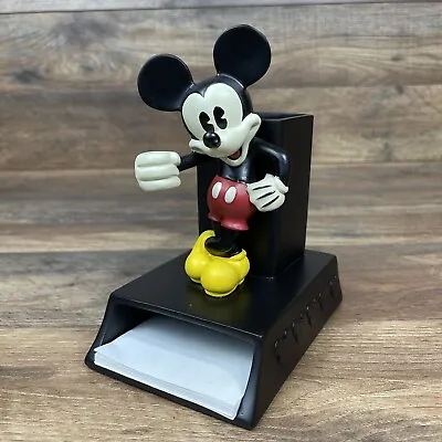 Disney Mickey Mouse Pen & Paper Holder Desk Organizer • $44.95