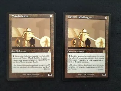 Magic The Gathering: METALWORKER X2 (FRENCH & GERMAN) • $149.77