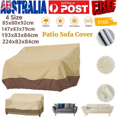 $26.55 • Buy Waterproof Patio Chair Cover Lounge Deep Seat Cover Furniture Sofa Cover Outdoor