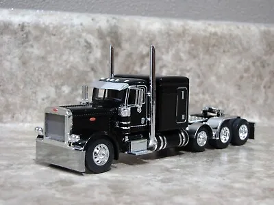 DCP 1/64 Black Tri-Axle 389 Peterbilt Semi Truck Farm Toy  • $74.99
