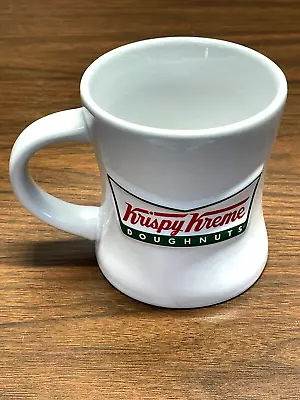 Krispy Kreme Doughnuts Coffee Mug Cup BIG Heavy Raised Logos 14oz QUICK SHIPPING • $15.95