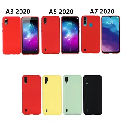 For ZTE Blade A3 A5 A7 2020 A71 Liquid Silicone Soft Case Cover Shell Back Cover • $4.99