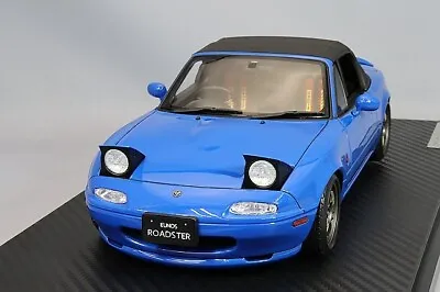 1/18 IG Ignition #IG3199 Mazda MX-5 Eunos Roadster (NA) Blue • $359.99