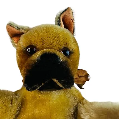 Vintage Boxer Dog Hand Puppet / 1949-58 Mohair Boxer Dog • $31.90