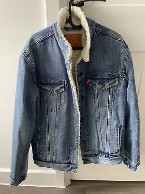 Levis Denim Jacket Mens Medium • £4.99