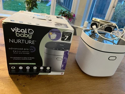 £24 • Buy Vital Baby Nurture Advanced Pro UV Steriliser 3 In 1 Dryer