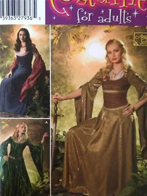 £12.48 • Buy Simplicity Sewing Pattern 4940 Ladies Misses Medieval Costume Size 20-26