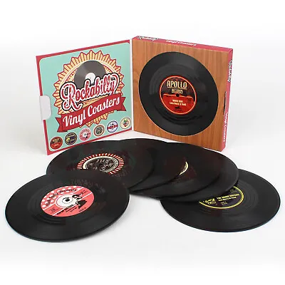 [2 IN 1] Classic Music Theme Coasters Round Anti-Slip +Stainless Steel Tableware • $9.49