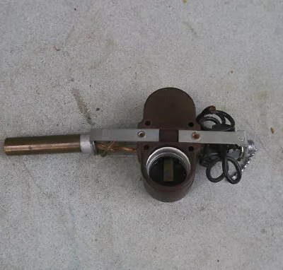 $9.99 • Buy Vintage Double Socket Lamp Part Hub Cluster Metal Bakelite W Pull Chain ASIS