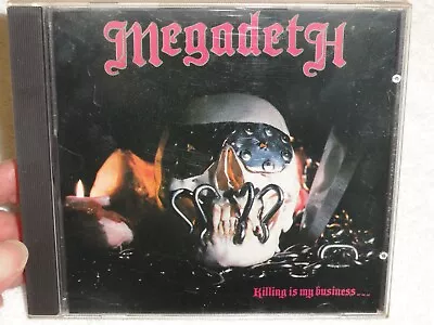 Megadeth Killing Is My Business And Busuness Is Good! Cd Very Good Used 1985 • $29.95