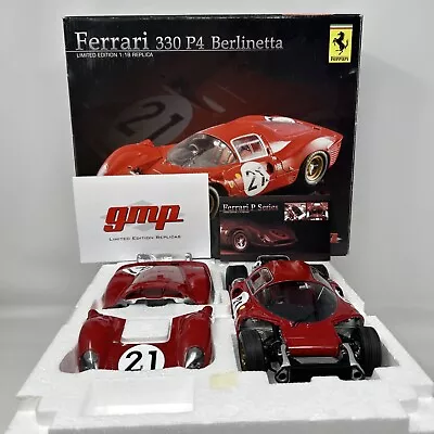 1/18 GMP Ferrari 330 P4 Berlinetta #21 Masterpiece Collection G1804105 1:18 • $800