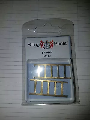 BILLING BOATS - BF-0744 Brass Ladder (2) 18 X 45mm BRAND NEW • $7