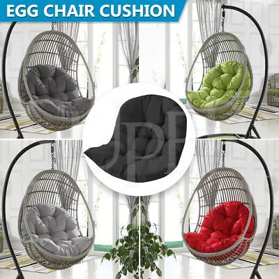 $39.79 • Buy Egg Chair Cushion Seat Pad Covers Swing Hanging Chair Mat Pillow Patio Garden