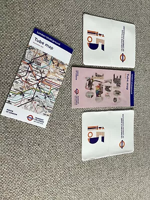 TfL Oyster Card Holder 2 NEWPlus Tube MapLondon Overground Oyster WalletsRARE • £9.99