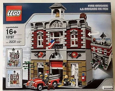 $759.95 • Buy Lego Creator Modular Buildings 10197 Fire Brigade New In Factory Sealed Box