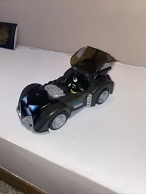 Imaginext DC Super Friends BATMAN BATMOBILE And Batman Set Action Figures • £0.99