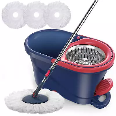  Spin Mop And Bucket System With Wringer Set For Floors Cleaning • $38