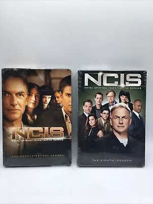 NCIS The Complete First & Eight Seasons DVD TV Series Mark Harmon NEW SEALED • $18.74