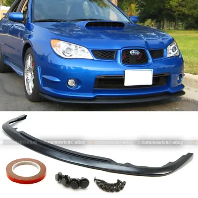 For 06-07 Impreza WRX STI Sedan Outback Wagon S204 1 PC Front Bumper Lip • $59.99