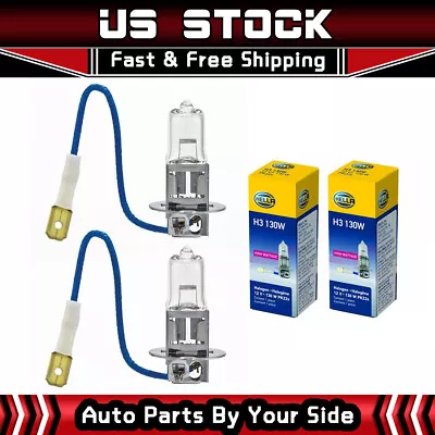 2x Pieces Hella H3 130W Driving/ Fog Light Bulb H3 Halogen Clear 130 Watt NEW_AG • $18.20