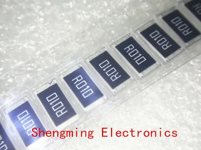 50Pcs 2512 SMD Chip Fixed Resistor 1% 1W 0.1R 0.01R 0.05R 0.001R 0.33R 0.5R 1R • $2.25