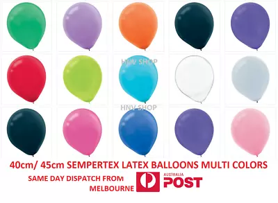 40cm / 45cm Latex Balloon Sempertex Balloons Decoration Birthday Wedding • $1.65