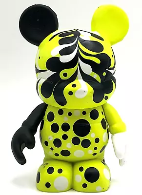 DISNEY Vinylmation URBAN Series 4 - YELLOW SPLATTERED - OP ART By: Thomas Scott • $9.95