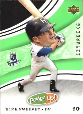 2004 Upper Deck Power Up Baseball Card #20 Mike Sweeney • $1.49