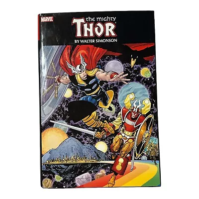 Thor Omnibus Signed By Walter Simonson Hardcover Marvel 2011 First Printing OOP • $90