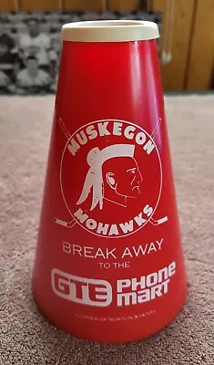 ☆■☆■Vintage IHL Muskegon Mohawks Megaphone ☆■☆■ • $75