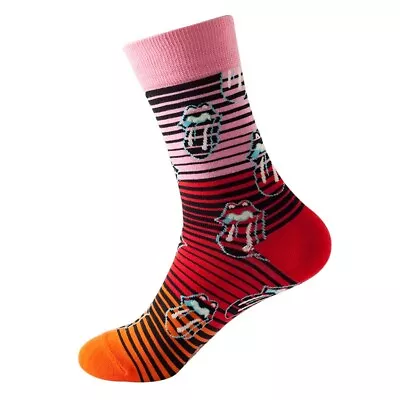 Pair Men's And Women's Premium Combed Cotton Fashion Funky Design Dress Socks • $3.99