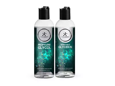 Glycol And Vegetable Glycerin 2 Pack Bundle 500mL Each � Non-Toxic Safe 100% P • $27.28