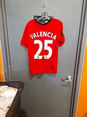 Manchester United Valencia #25 Soccer Jersey Sz Small • $22.50