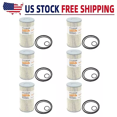 Set (6)DETROIT DIESEL 23521528 FUEL FILTER /L3578FN FF5369W P550757 23521528 • $40