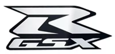 Suzuki GSXR Logo Decal Chrome 8.5  X 3 3/8  Gixxer • $3.95