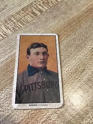 1909 T206 Honus Wagner (License Reprint 1995 Estate Card) Piedmont Cigarettes.  • $9.99