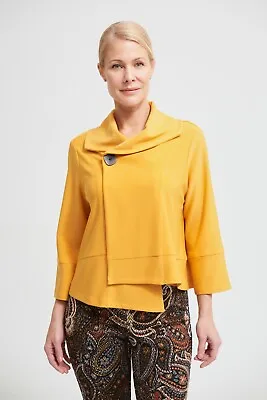 Joseph Ribkoff 213668 UK Size 12 Marigold Jacket Original Price £267.00 • $93.34