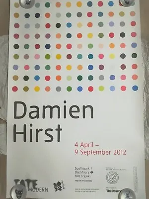 Damien Hirst Exhibition Advertisement Poster • £546.91