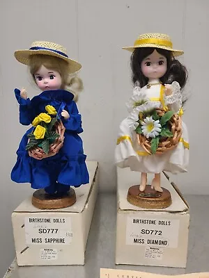 Bradley's Collectible DollsMiss SapphireMiss Diamond Lot 2 New With Box... • $31.68